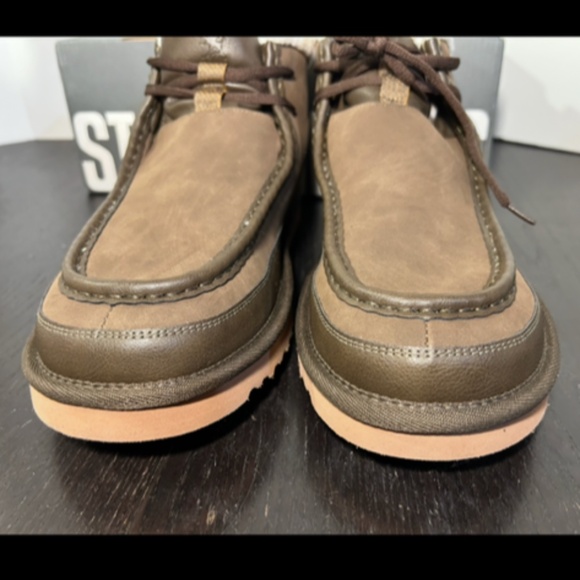 Stacy Adams Cosmo Chukka Boots Brown Mens Size 12M main image 5